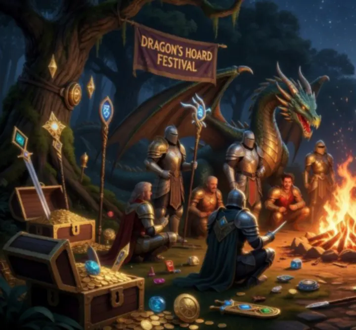 Obozowisko wydarzenia specjalnego w Fun Fact Games Szymon Migowski